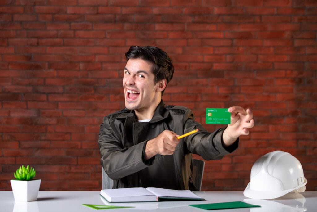 Person applying for a bad credit loan in Canada online with guaranteed approval options and fast funding